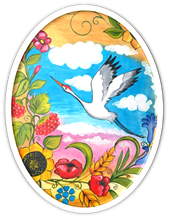 Логотип Свердловськ. Ясла-садок № 9 «Журавушка»